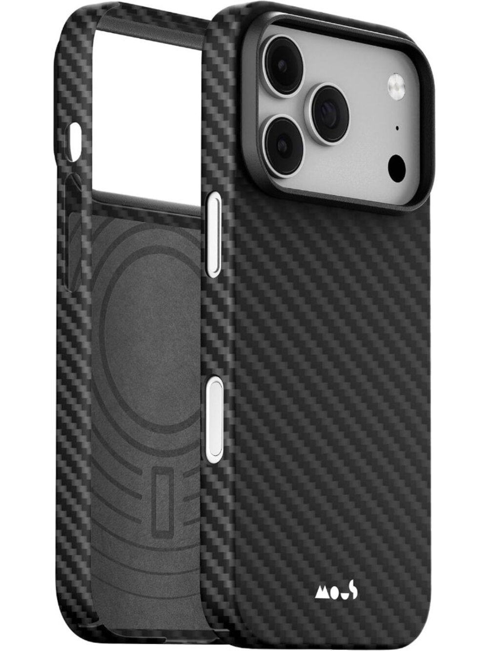 Super Thin Aramid Fiber Case for iPhone 18 Pro Max - Sleek Black Design